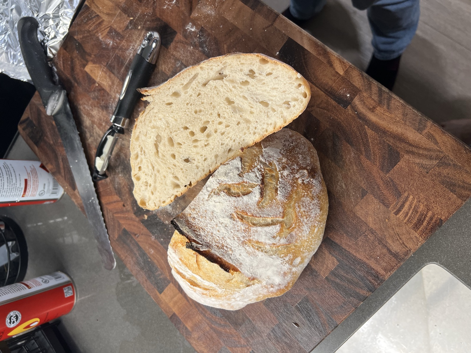 The crumb shot